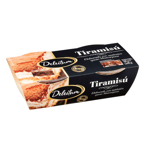 Tiramis&uacute; DELEITUM 2x90g image number