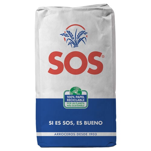 Arroz redondo SOS 1kg image number