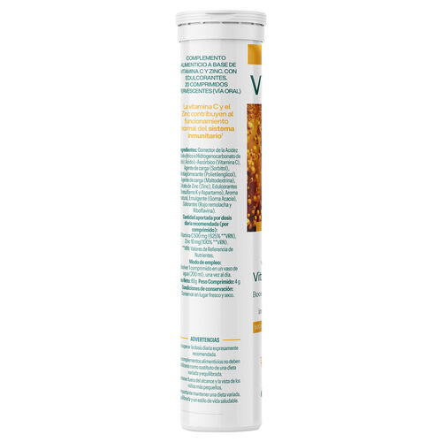 Vitamina C VIVE PLUS 20 comprimidos image number