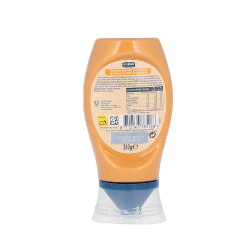 SALSA BURGUER HELLMANS BOCABAJO 250ml image number