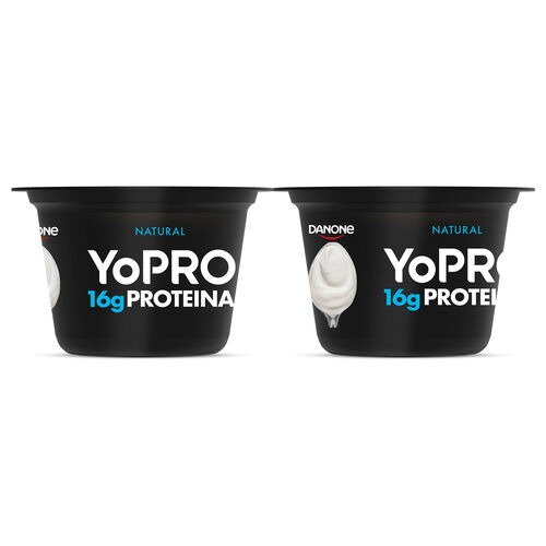 Yogur Natural proteico YOPRO 2x160g image number