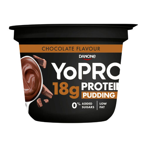 Pudding proteico de chocolate YOPRO 180g image number