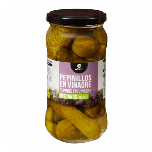 Pepinillos en vinagre medianos ALTEZA 190ml image number