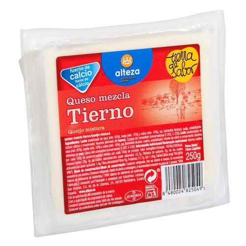 QUESO TIERNO ALTEZA CUÑA 250g image number