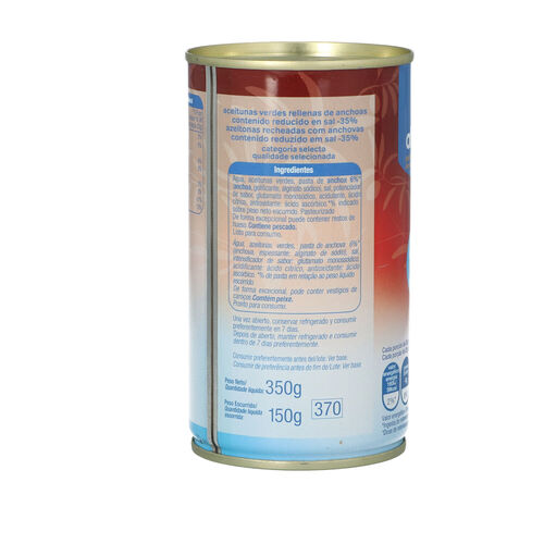 ACEITUNA ALTEZA RELLENA BAJA SAL 350g image number