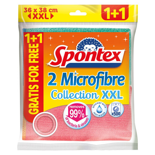 BAYETA MICROFIBRA XXL SPONTEX Pack 2 uds image number