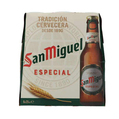 CERVEZA SAN MIGUEL 25cl PACK-6 image number