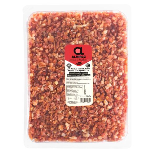 Jamon cura ALMIREZ taquitos 500g image number