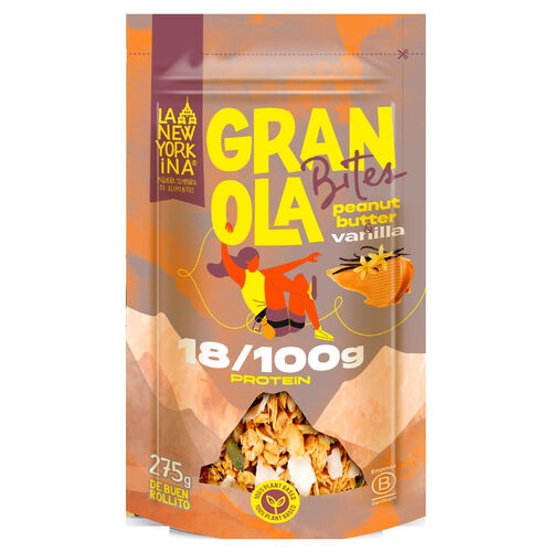 Granola peanut butter y vainilla LA NEWYORKINA 275g image number