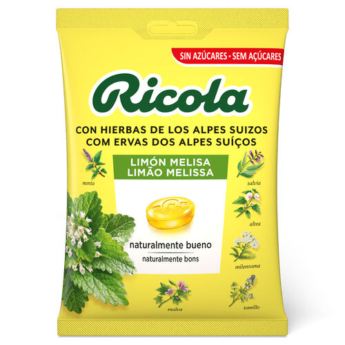 Caramelo limon sin az&uacute;car RICOLA 70g image number