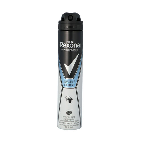 DESODORANTE REXONA INIVISIBLE ICE FRESH SPRAY 200ml image number