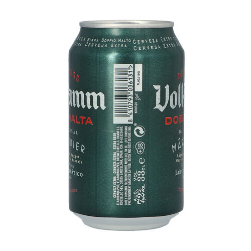 Cerveza VOLL DAMM lata 33cl image number