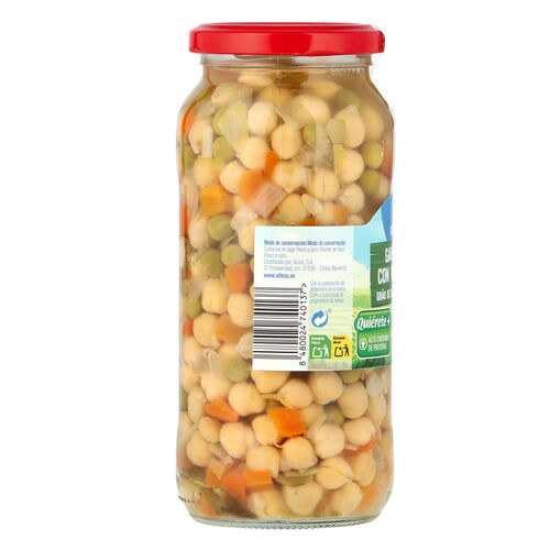 Garbanzo con verdura ALTEZA 540g image number
