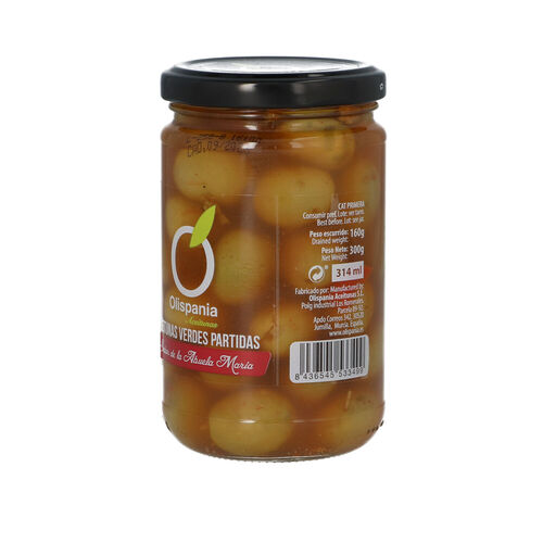 Aceituna partida OLISPANIA 300g image number