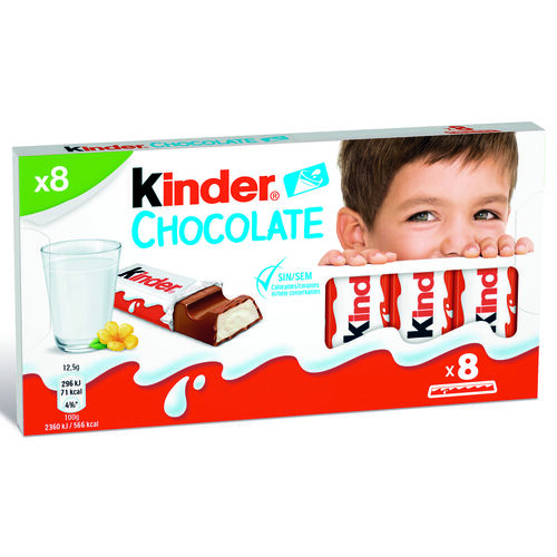 CHOCOLATINA KINDER 100g image number