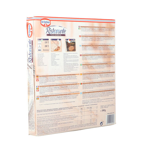 Pizza congelada de Barbacoa RISTORANTE DR. OETKER 340g image number