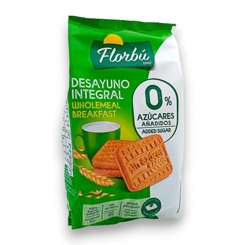 Galleta desayuno integral florbú 350g image number