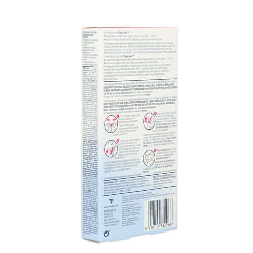DEPILATORIO CORPORAL BANDAS CERA FRIA VEET PIEL SENSIBLE 20 BANDAS image number