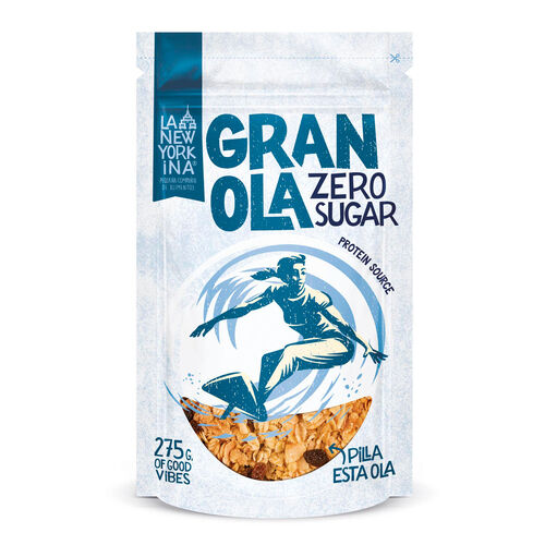 GRANOLA ZERO AZUCAR NEWYORKINA 275g image number