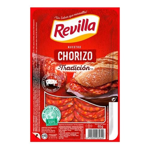 Chorizo tradicion REVILLA 65g image number