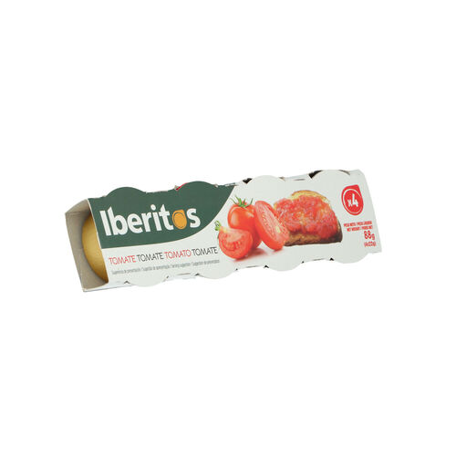 TOMATE NATURAL IBERITOS 4x22g image number