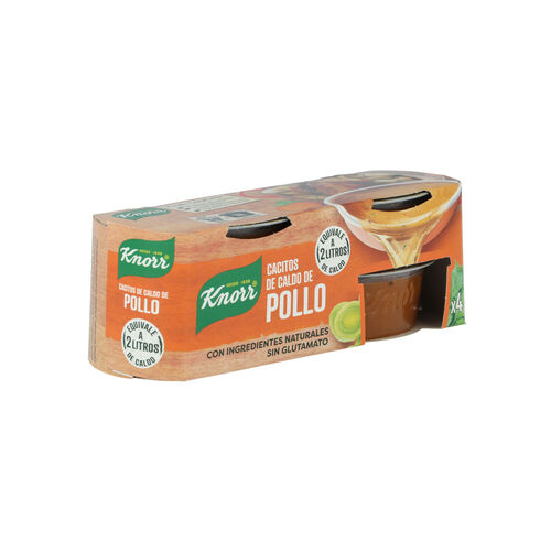 CALDO KNORR CACITO POLLO 4 CACITOS image number