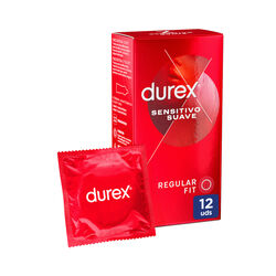 DUREX PRESERVATIVOS SENSITIVO SUAVE 12uds