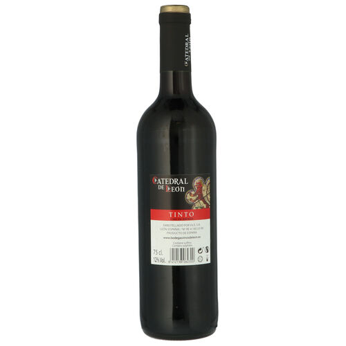 Vino tinto catedral de Le&oacute;n 75cl image number