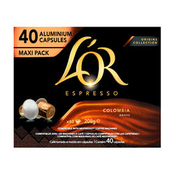 CAFE LOR COLOMBIA 40 CAPSULAS