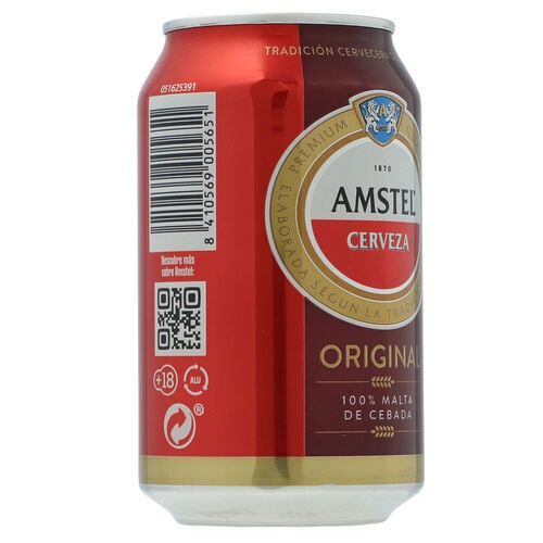 CERVEZA AMSTEL LATA 33cl image number