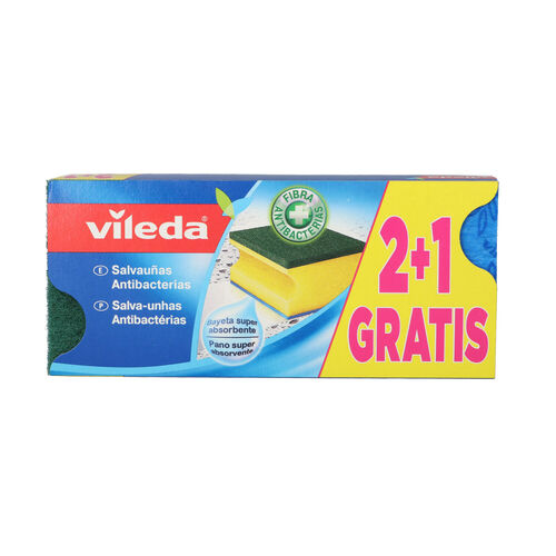 SALVAUÑAS VILEDA PACK 2+1uds image number
