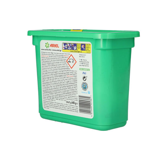 DETERGENTE CAPSULAS ARIEL PODS COLOR 3 EN 1 19 LAVADOS image number