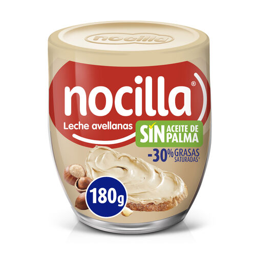 NOCILLA LECHE AVELLANAS 180g image number