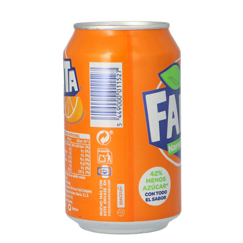 FANTA naranja lata 33cl image number