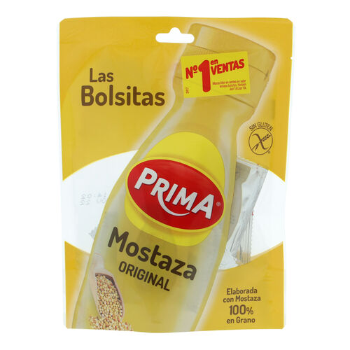 Mostaza PRIMA monodosis pack 12x4g image number