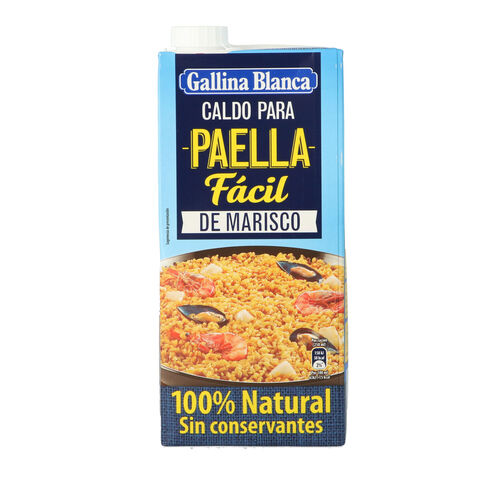 CALDO PARA PAELLA GALLINA BLANCA 1L image number