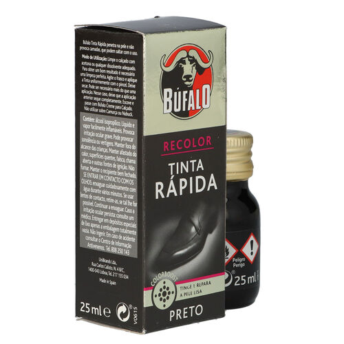 Tinta rapida negro BUFALO 250ml image number