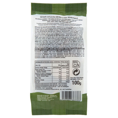 MARIÑEIRAS AJO/PEREJIL DAVEIGA 100g. image number