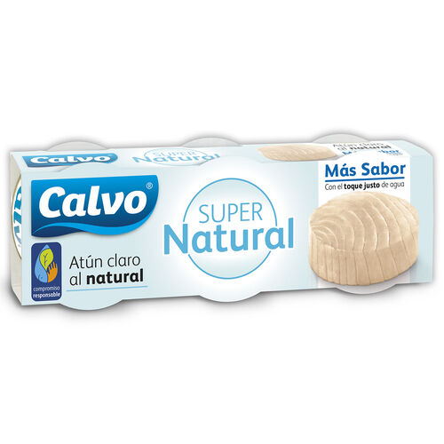 ATUN CLARO SUPERNATURAL CALVO 3x65g image number