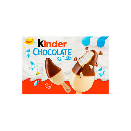 HELADO KINDER CHOCOLATE PACK 4x55ml image number
