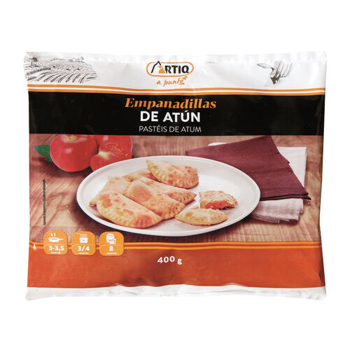 Empanadilla de at&uacute;n congelada ARTIQ 400g image number