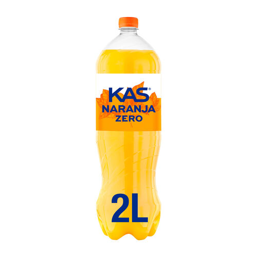 KAS naranja Zero refresco con gas 2L image number