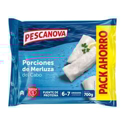 Porciones de merluza del cabo PESCANOVA 700g