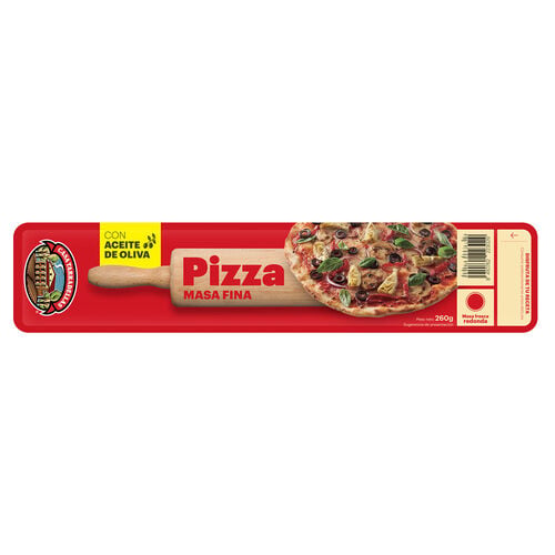 Masa de pizza TARRADELLAS 260g image number