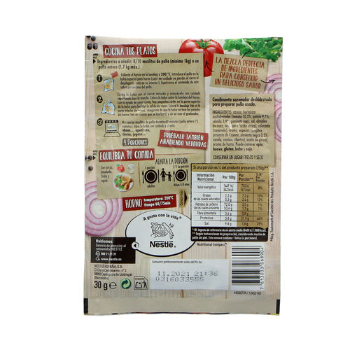 SAZONADOR SABOR BARBACOA JUGOSO AL HORNO MAGGI 30g image number
