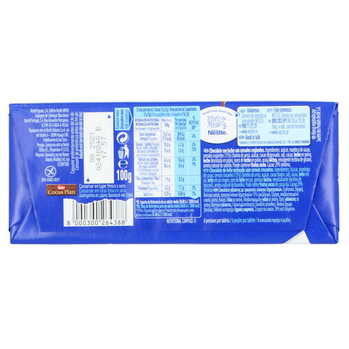 Chocolate NESTL&Eacute; CRUNCH 100g image number