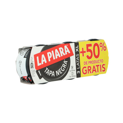 PATE PIARA TAPA NEGRA 75g image number