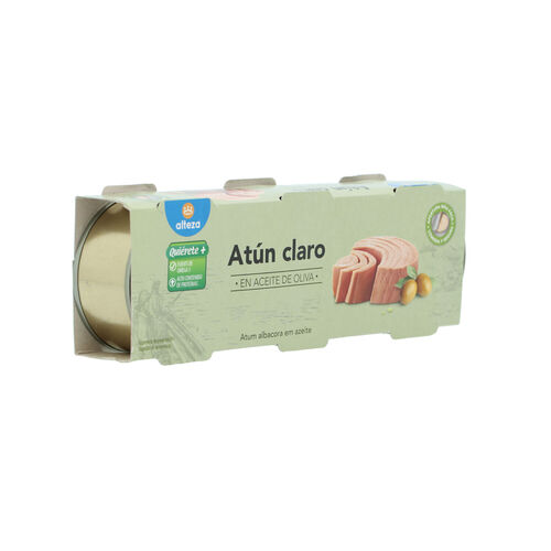 ATUN CLARO ALTEZA OLIVA PACK 3x65g image number