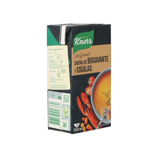 Crema KNORR bogavante cigala 500ml image number
