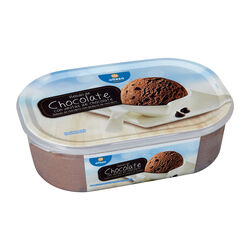 Helado tarrina de chocolate con virutas ALTEZA 1L
